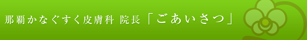 「一般皮膚科」のご案内 保険診療